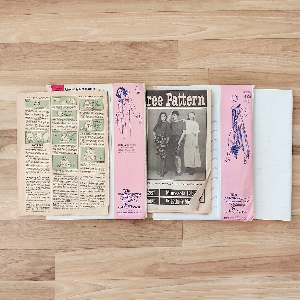 5 Vintage Patterns